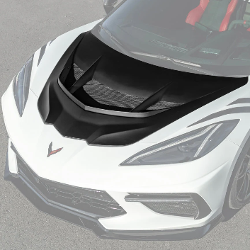 Corvette C8 ZR1 Front Bumper Vented Extractor Hood