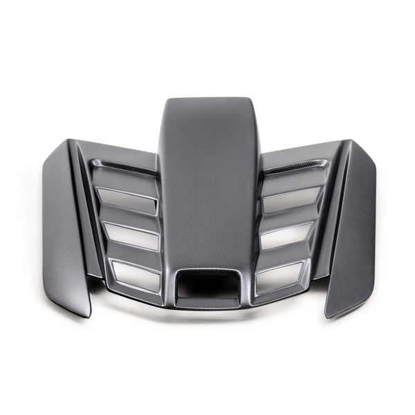 Dry Carbon Roof Scoop For 2020-2024 Chevrolet Corvette C8 Coupe