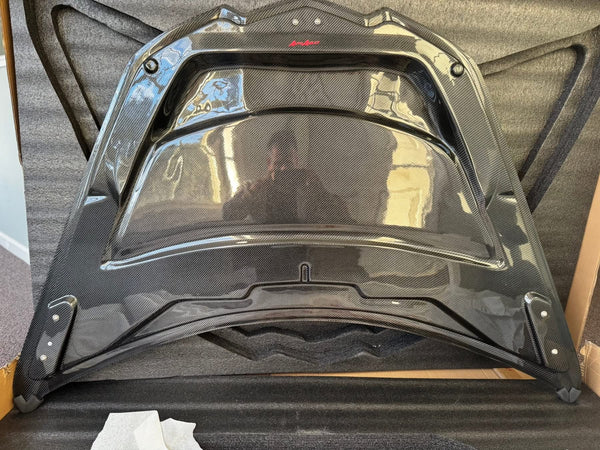 C8 Corvette ZR1 Double Sided Carbon Fiber Hood