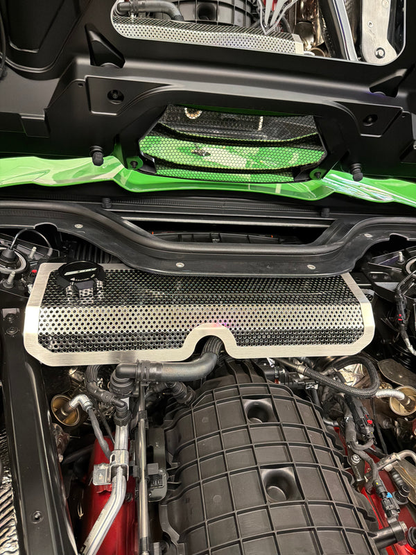HTC C8 Corvette Water Tank Cover Perforated with cap