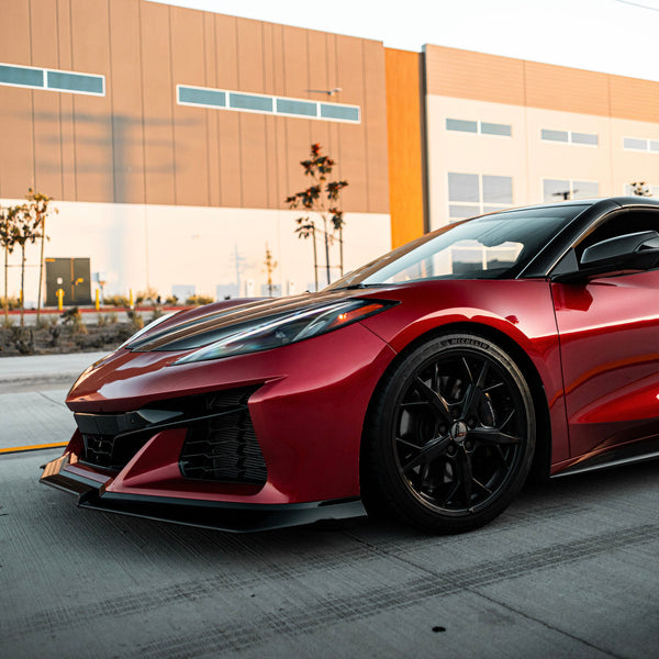 2020-2026 Corvette C8 Stingray Z06 Track Package 15pcs Full Conversion Front Bumper Body Kit