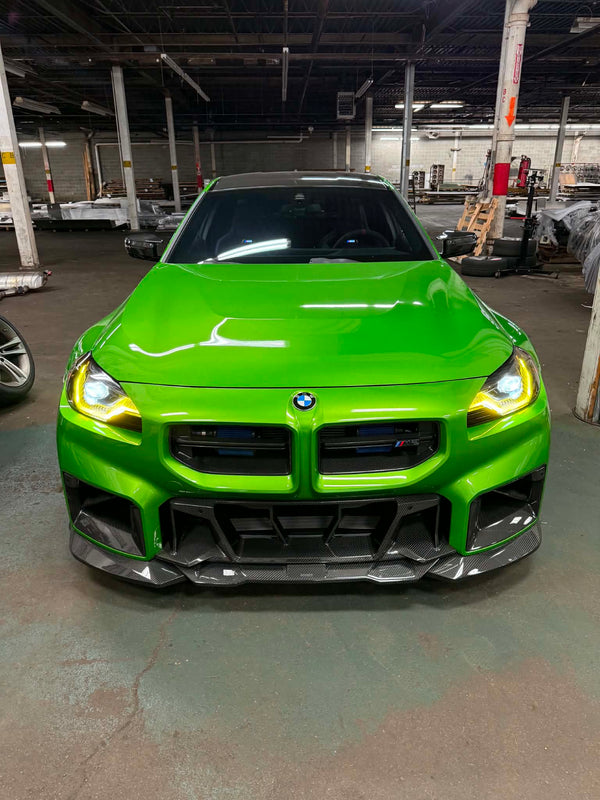 G87 SQ Dry Carbon Fiber Center Bumper Trim