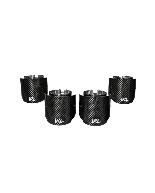 IRL G8X 4.5” M2 M3 M4 OEM Replacement Tips Slant Cut