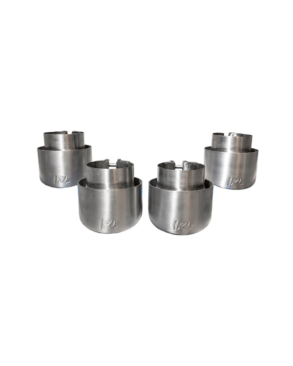 IRL G8X 4.5” M2 M3 M4 OEM Replacement Tips Slant Cut