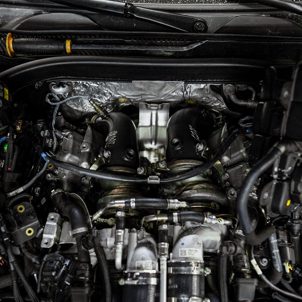Rvng (F90,F91,F92,F93) M5 & M8 S63 XL Flow Series 3.5” inlet Downpipes