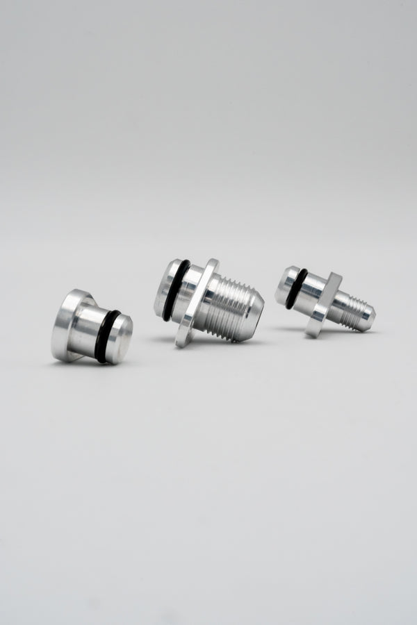 B58 Turbo Oil Feed, Drain, and coolant bungs