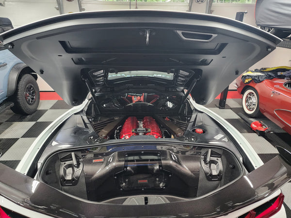 Corsa 23+ Chevrolet Corvette C8 Z06 Carbon Fiber Air Intake w/ DryTech Filter