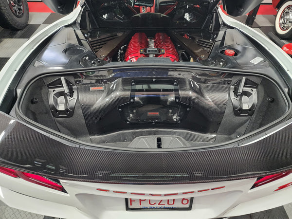 Corsa 23+ Chevrolet Corvette C8 Z06 Carbon Fiber Air Intake w/ DryTech Filter