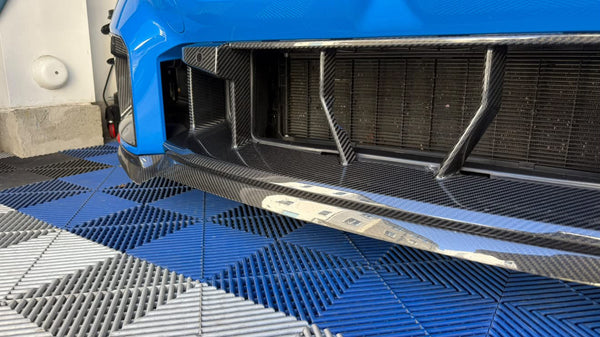 M2 G87 MP Style Dry Carbon Fiber Front Center Bumper Trim
