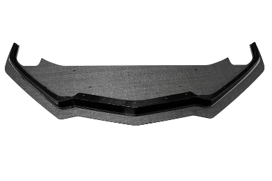 Verus Engineering Carbon Polyweave Front Splitter Kit, Carbon Fiber - C8 Corvette