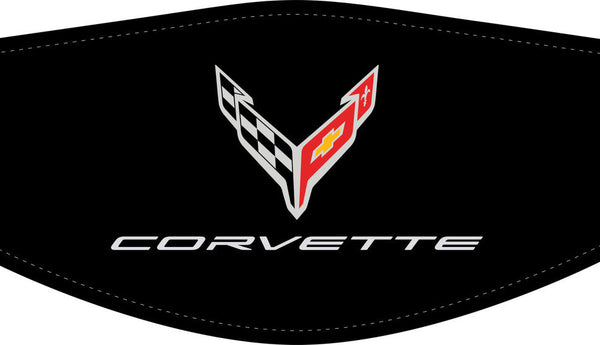 White Corvette Flags C8 Trunk Cover Convertible or Coupe
