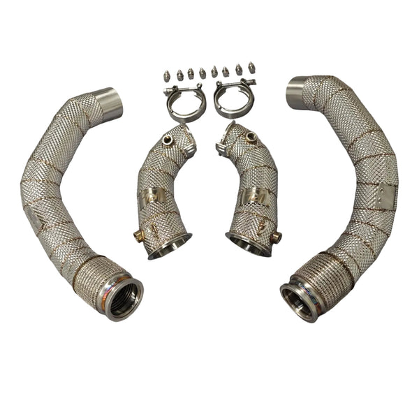 IRL F90 M5 M8 Maxflow Race Downpipes