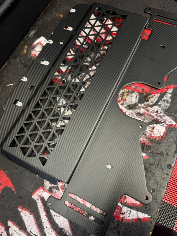 Dry Carbon Oil Cooling Guard