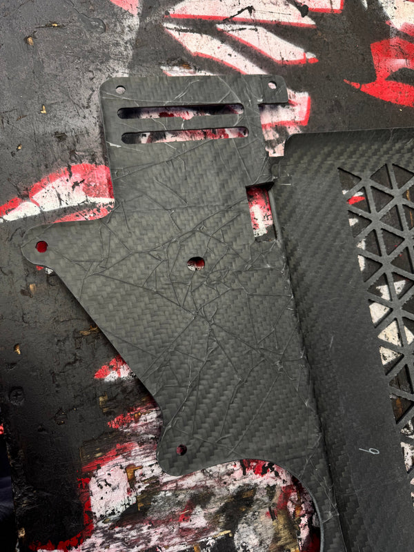 Dry Carbon Oil Cooling Guard
