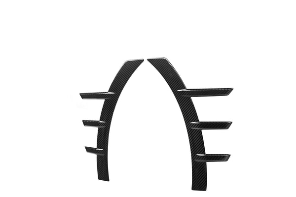 M2 G87 Coupe MP Style Dry Carbon Fiber Front Side Spats