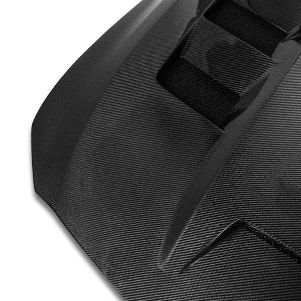 2020-2026 Cadillac CT5 / V-Blackwing Type-Terminator Double Sided Gloss Carbon Fiber Hood