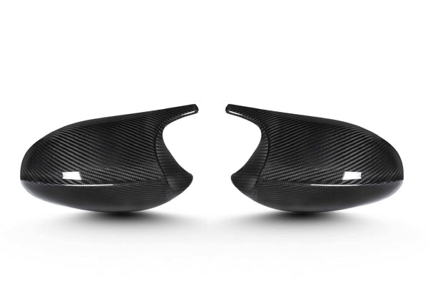 3 Series E8x/E9x Pre-Facelift M Style Dry Carbon Fiber Mirror Cover Replacement