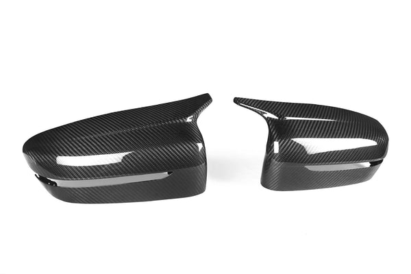 3 Series G20 F9x Style Dry Carbon Fiber Mirror Cover RHD Replacement
