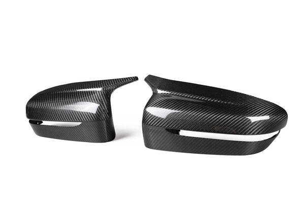 3 Series G20 F9x Style Dry Carbon Fiber Mirror Cover RHD Replacement