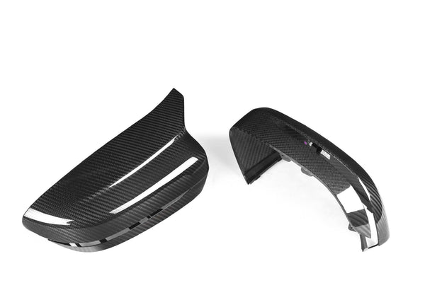 3 Series G20 F9x Style Dry Carbon Fiber Mirror Cover RHD Replacement