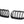 3 Series E92/E93 LCI Coupe Double Slat Dry Carbon Fiber Grill