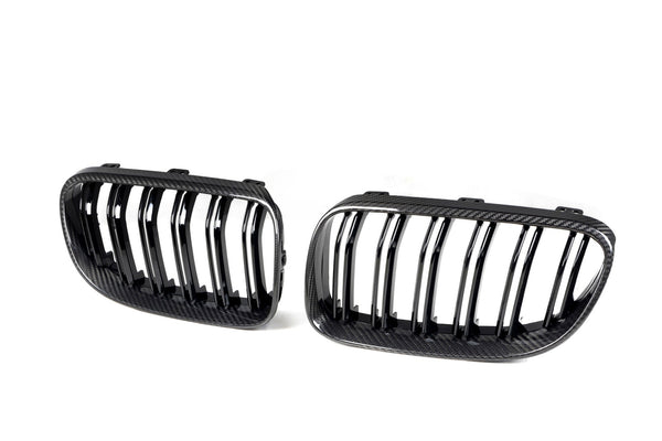 3 Series E92/E93 LCI Coupe Double Slat Dry Carbon Fiber Grill