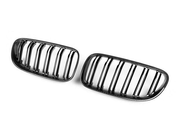 3 Series E92/E93 LCI Coupe Double Slat Dry Carbon Fiber Grill