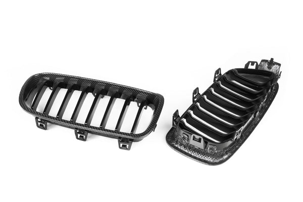 3 Series F30/F31/F35 Single Slat Dry Carbon Fiber Grill