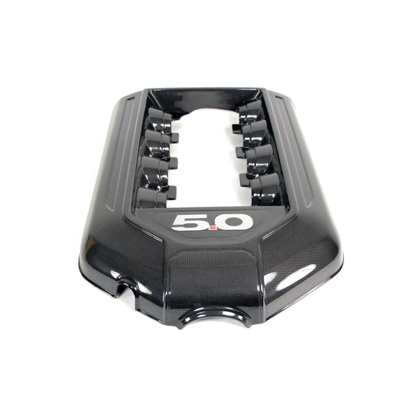 Carbon Fiber Ford Mustang GT 5.0 Engine Plenum Cover 2011-2014 (Manual Trans.)
