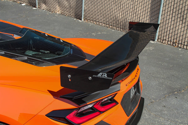 Chevrolet Corvette C8 Convertible GTC500 Carbon Fiber Adjustable Wing