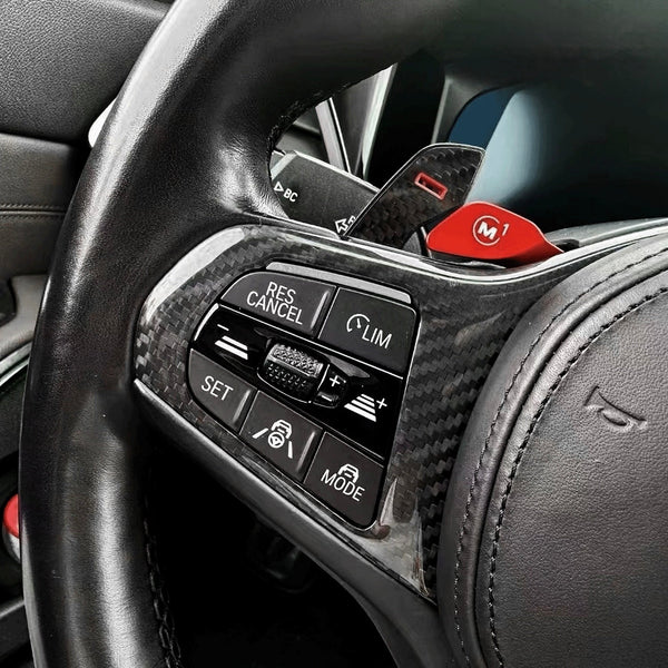 G80/G81/G82/G83/G87 Carbon Fiber Automatic Paddle Shifters