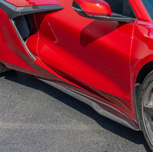 Chevrolet Corvette C8 Z06 Side Skirts