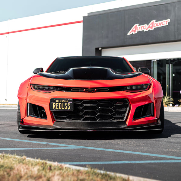 2017-2023 CAMARO ZL1 1LE CARBON FIBER FRONT CHIN SPLITTER