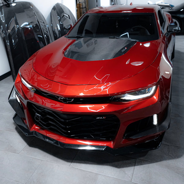 2017-2025 Chevy Camaro ZL1 1LE Canards Double Sided Carbon Fiber (Pair)
