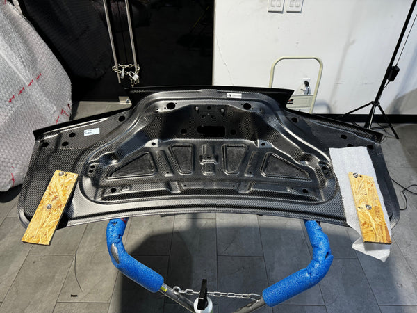 OPEN BOX 2016-2024 Camaro Carbon Fiber Trunk Double Sided Decklid With Integrated Spoiler