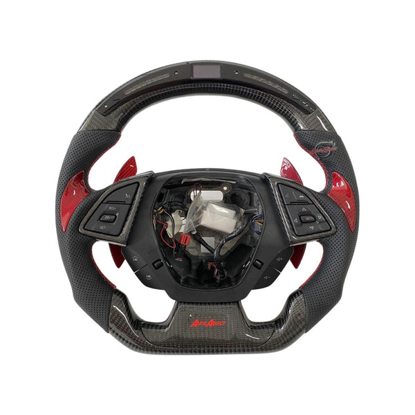 2016-2024 Chevy Camaro Custom Carbon Fiber Steering Wheel