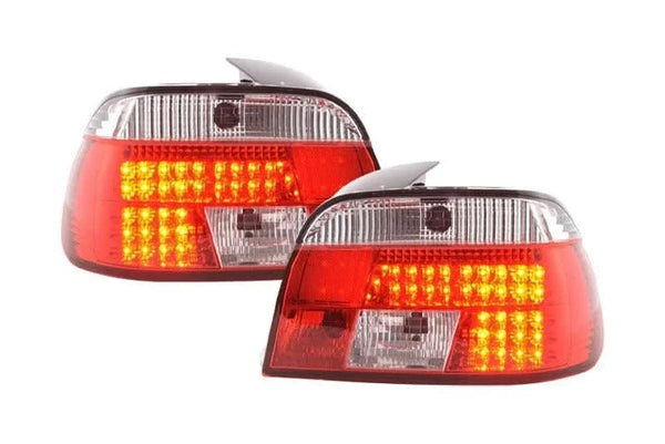 BMW 5-series E39 Sedan Red LED Taillights Set (1995-2000)