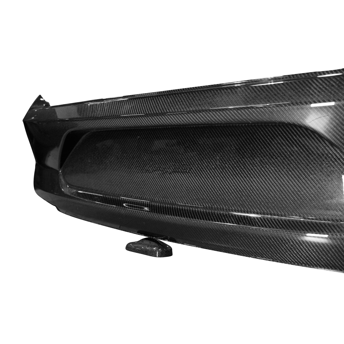 2018-2023 Ford Mustang GT500 Style Double Sided Full Carbon Fiber Track Package Rear Bumper Conversion