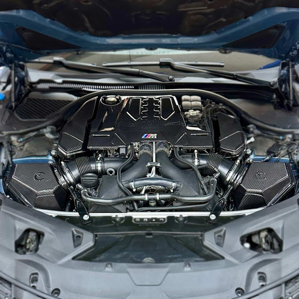 Carbon Fiber Cold Air Intake Lids | BMW F9X/G9X M5/M8
