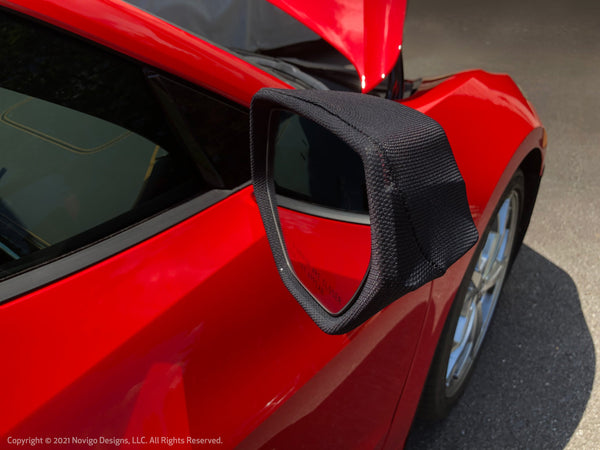 NoviStretch Mirror Covers  - C4 & C8 Corvette