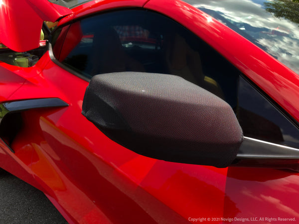 NoviStretch Mirror Covers  - C4 & C8 Corvette