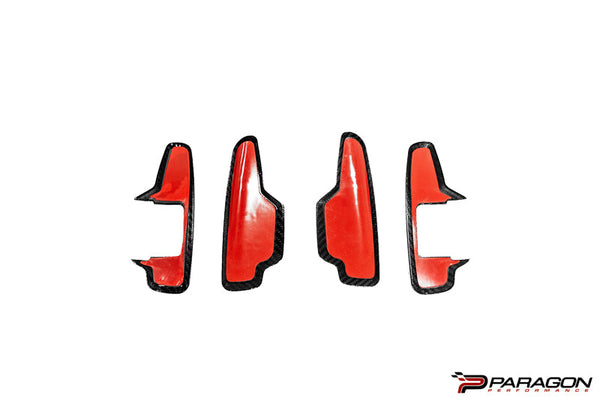 Paragon Performance C8 Corvette Paddle Shifter Covers - Carbon Fiber