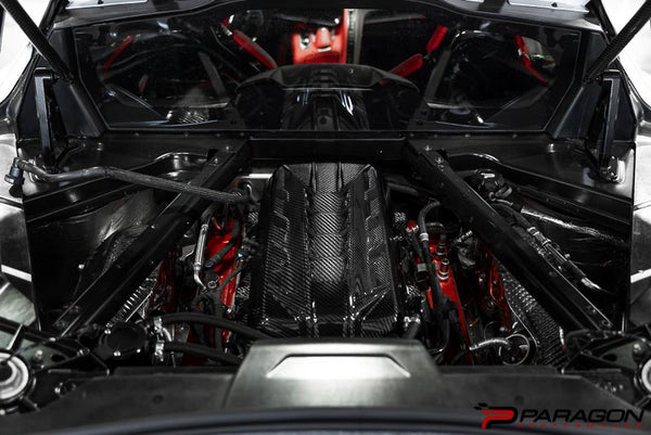 Paragon Performance C8 Corvette Carbon Fiber Engine Cover