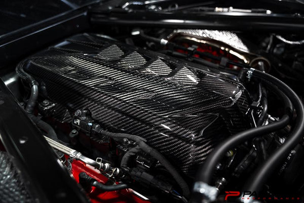 Paragon Performance C8 Corvette Carbon Fiber Engine Cover