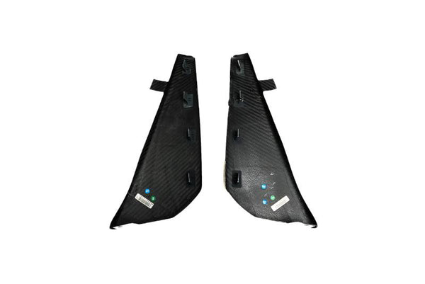 Paragon C8 Corvette Carbon Fiber Splash Guards - Front & Rear Stingray Only