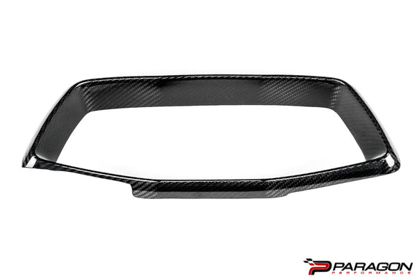 Paragon Performance C8 Corvette Carbon Fiber Gauge Cluster Trim
