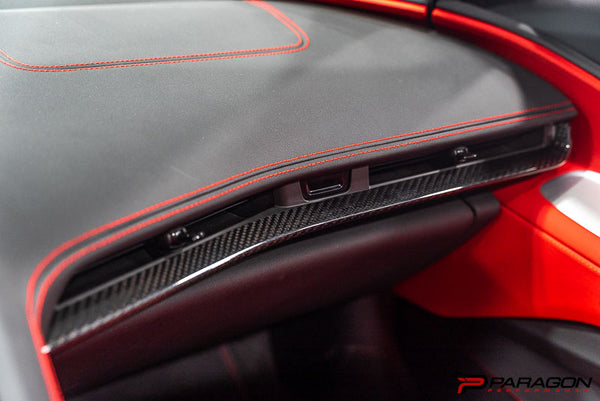 Paragon Performance C8 Corvette 3 Piece Carbon Fiber Interior Trim