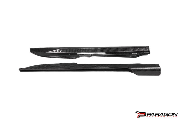 Paragon Performance C8 Corvette Carbon Fiber AeroMax Side Skirts