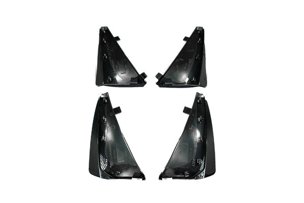 Paragon Performance C8 Stingray Corvette Extended Splash Guards - Carbon Flash