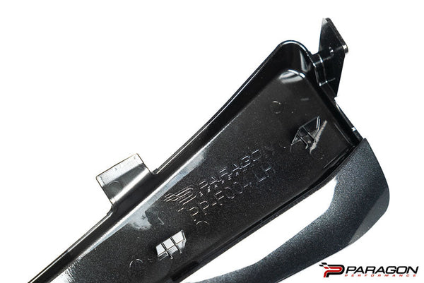 Paragon Performance C8 Corvette Z06 / E-Ray / ZR1 Extended Front Splash Guards - Carbon Flash